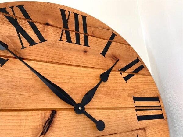 Large 26" Alder Wall Clock (in stock)
