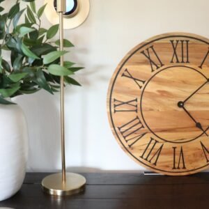 Soft Maple Clock 18" Wall Clock (in stock)