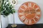 Locust 22" Hardwood Large Wall Clock (in stock)